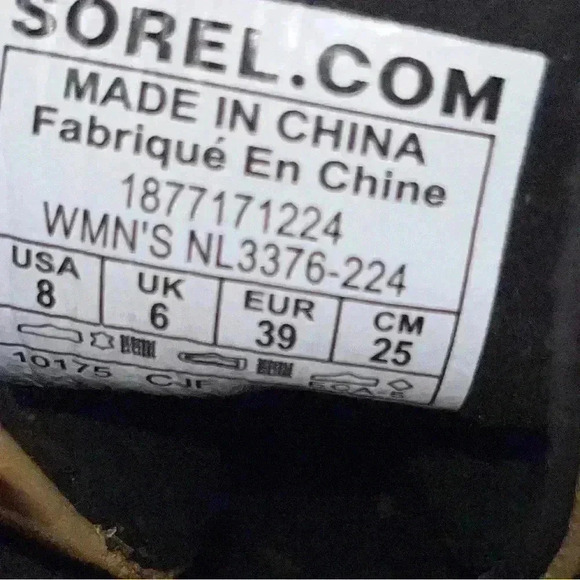 Sorel Lexie Wedge women’s  Boots Leather Camel Brown Waterproof - Picture 4 of 5